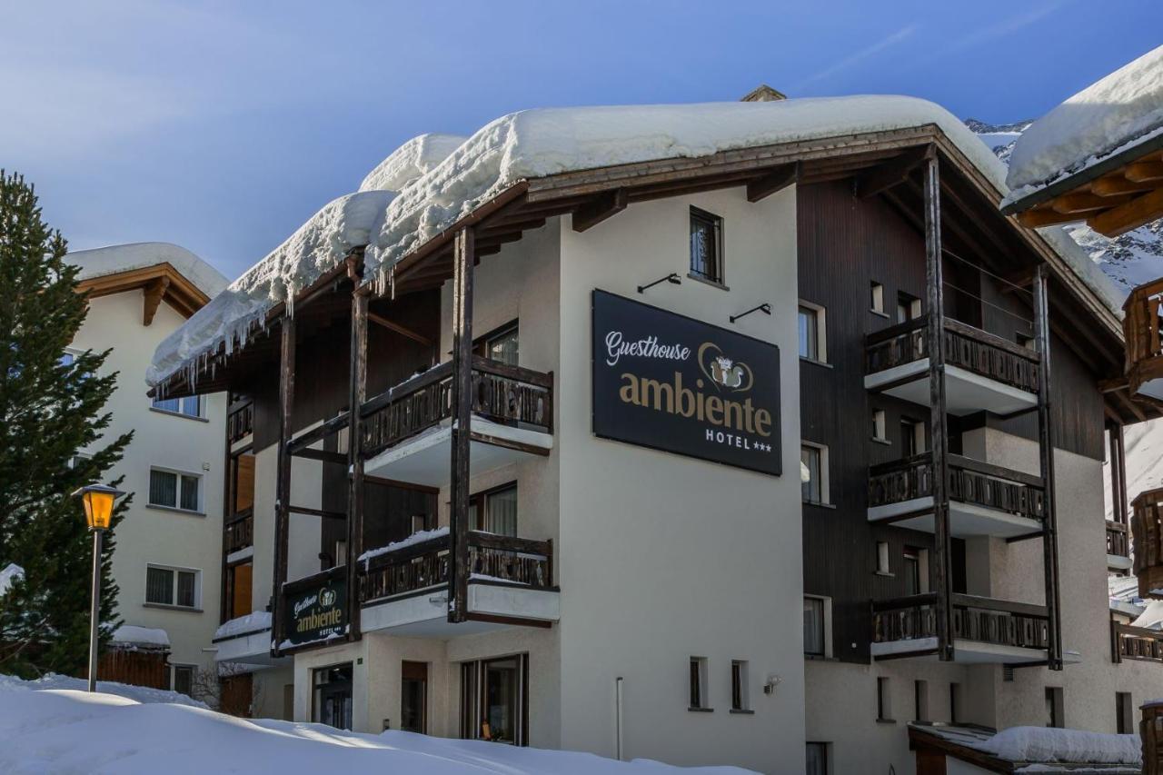 Ambiente Guesthouse Saas-Fee Exterior foto